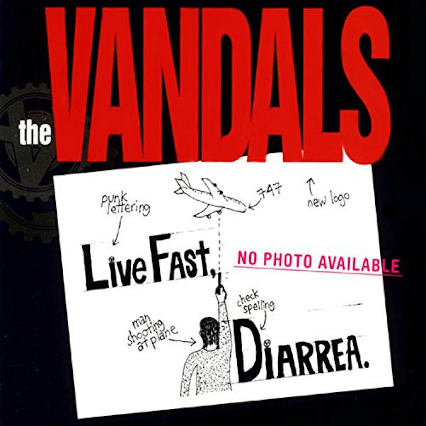 The Vandals  Live Fast Diarrhea Vinyl Record