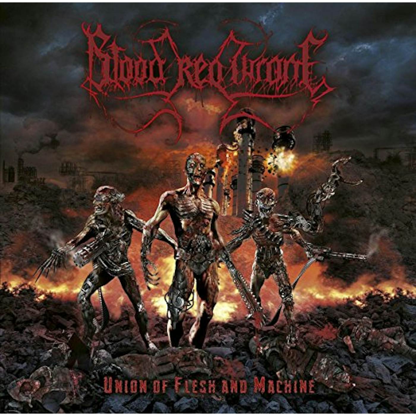 Blood Red Throne UNION OF FLESH & MACHINE CD