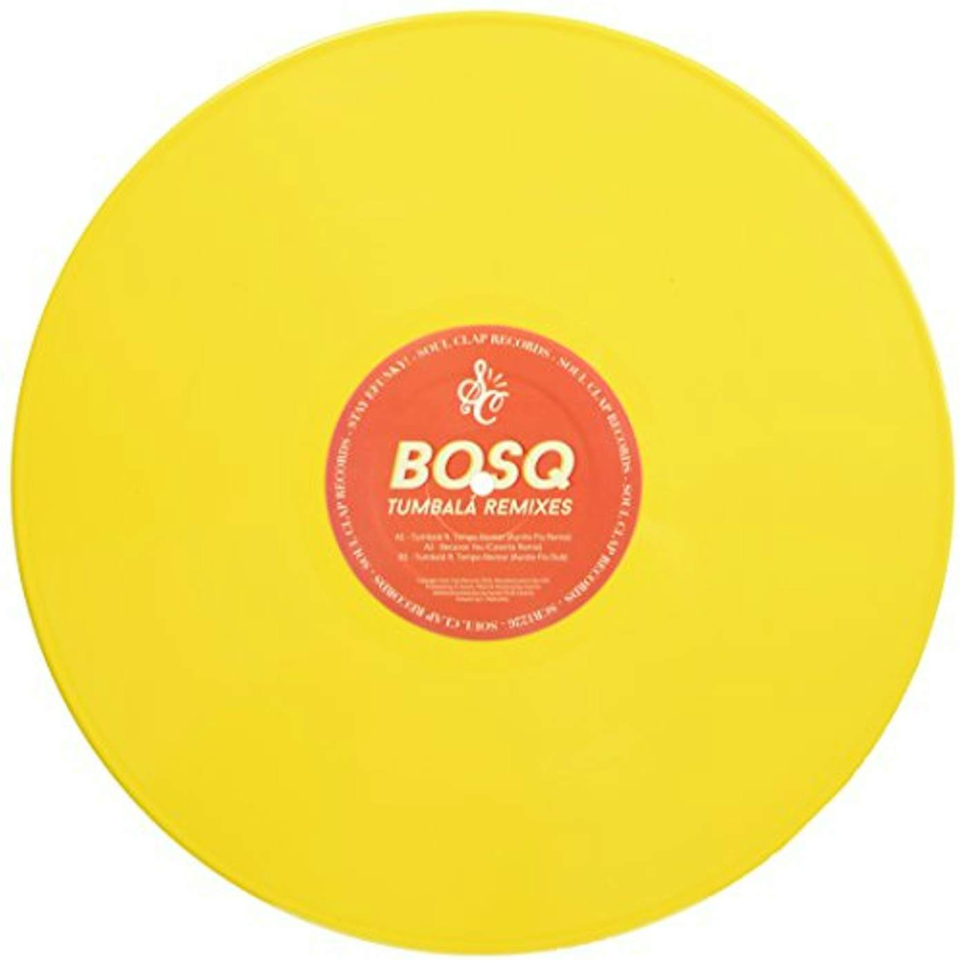 Bosq Of Whiskey Barons TUMBALA REMIX EP Vinyl Record