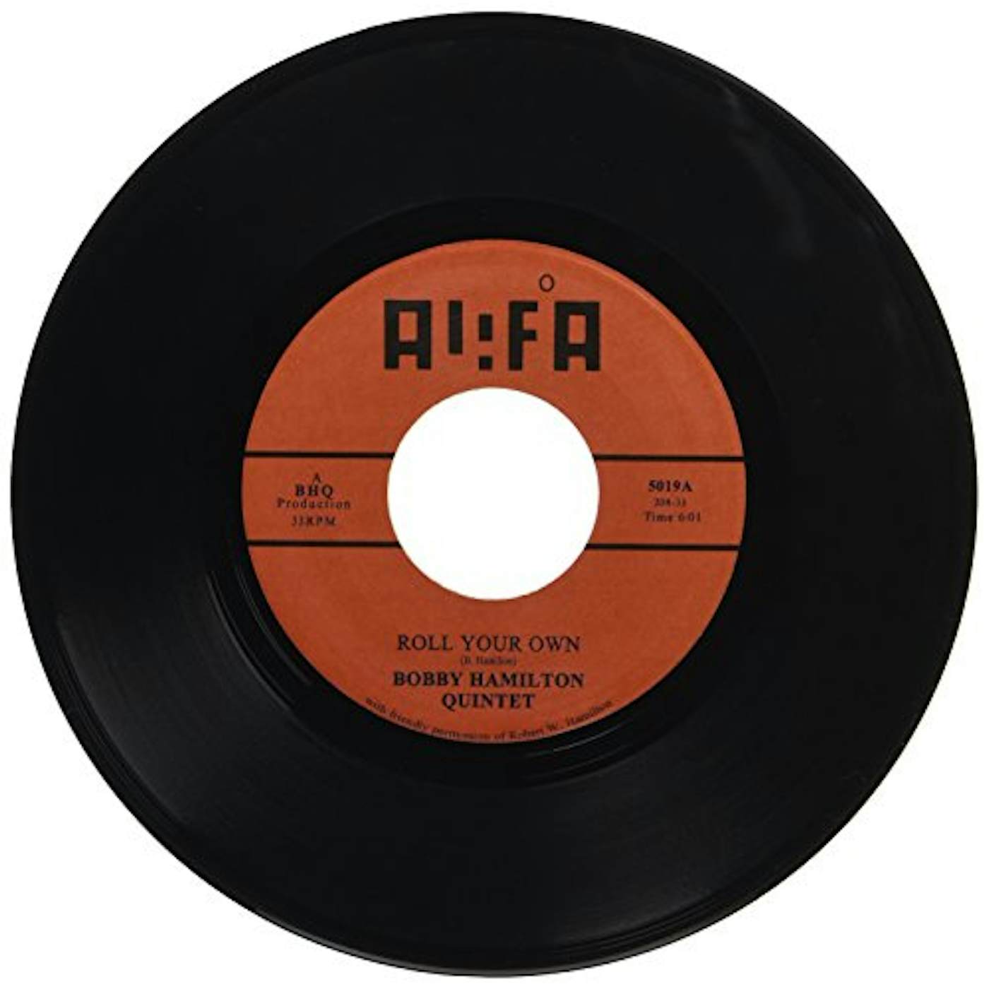 Bobby Hamilton Quintet Roll Your Own Vinyl Record