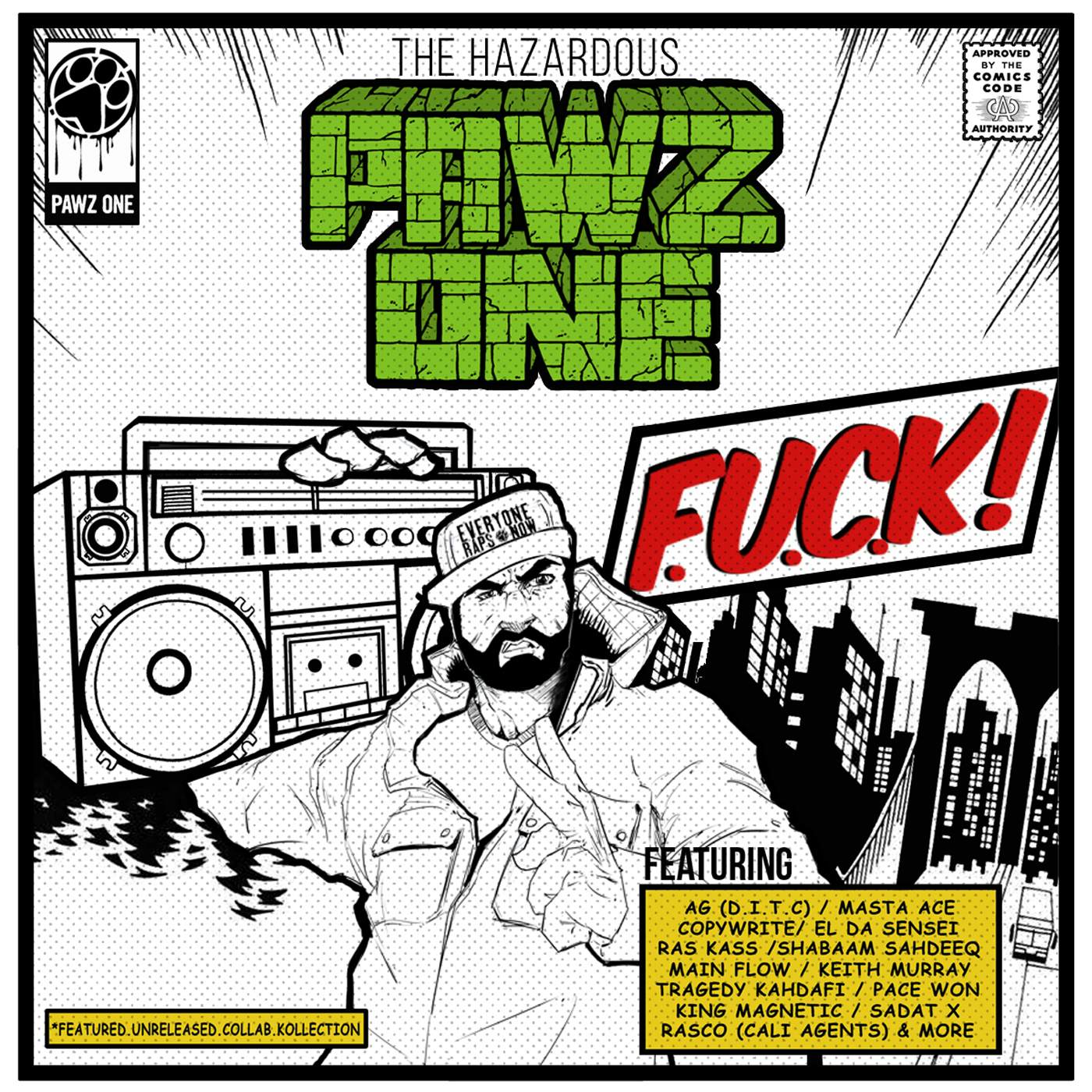 Pawz One F.U.C.K. (FEATURED UNRELEASED COLLAB KOLLECTION) CD