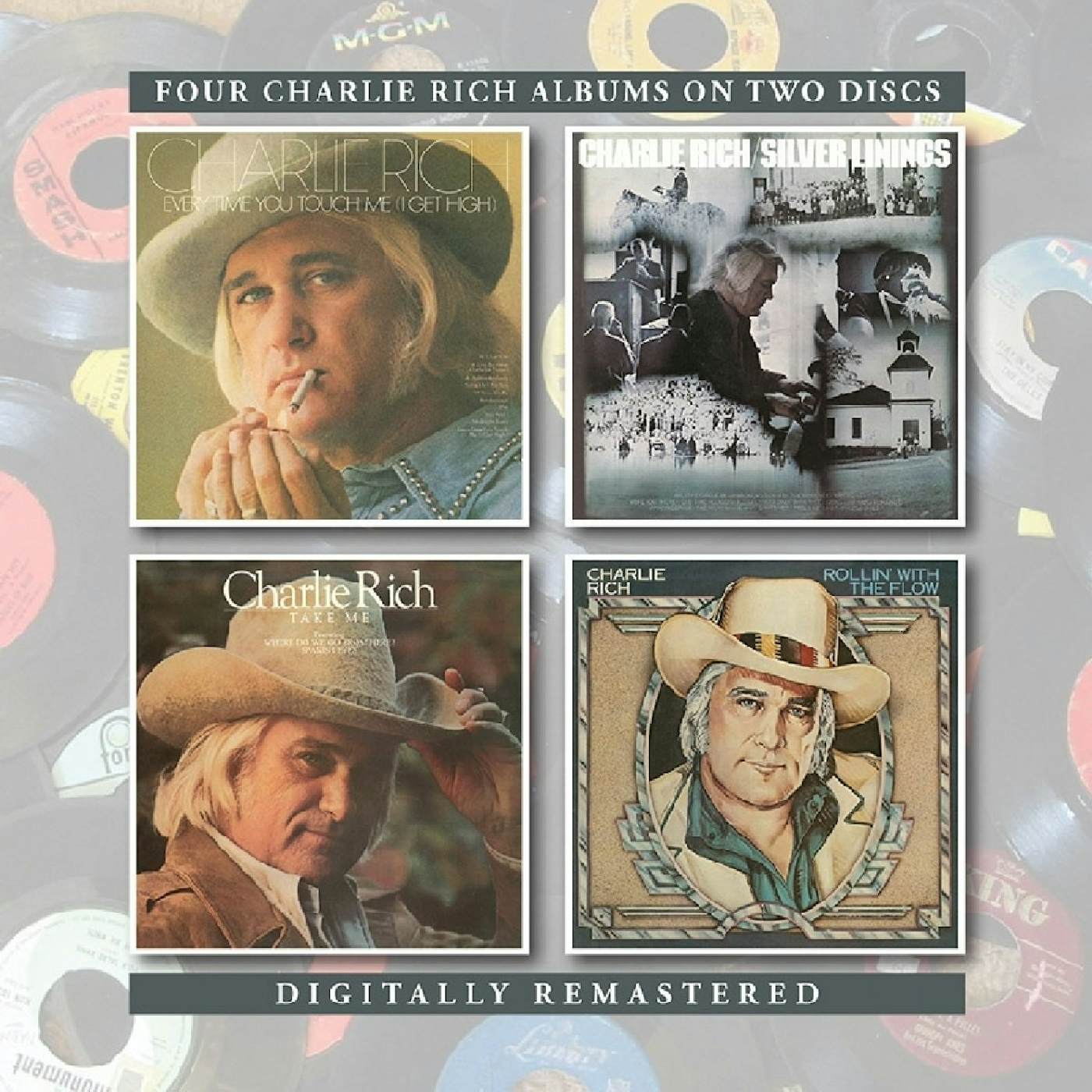 Charlie Rich EVERY TIME YOU TOUCH ME (I GET HIGH) / SILVER CD