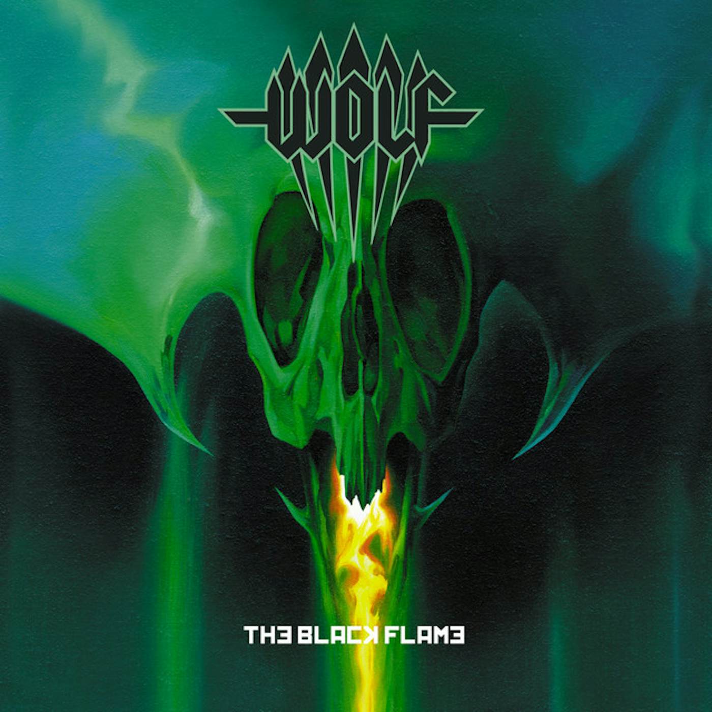 Wolf BLACK FLAME Vinyl Record