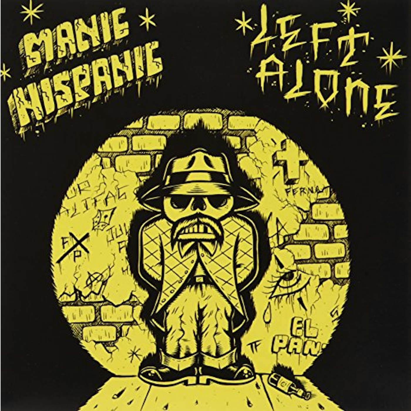 Manic Hispanic / Left Alone SPLIT Vinyl Record