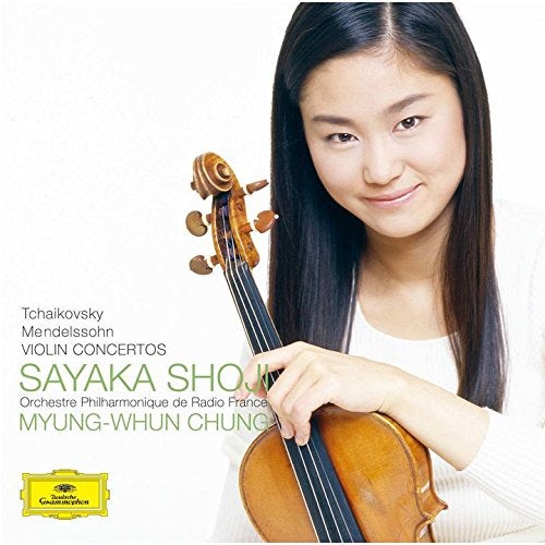 Sayaka Shoji TCHAIKOVSKY & MENDELSSOHN: VIOLIN CONCERTO CD