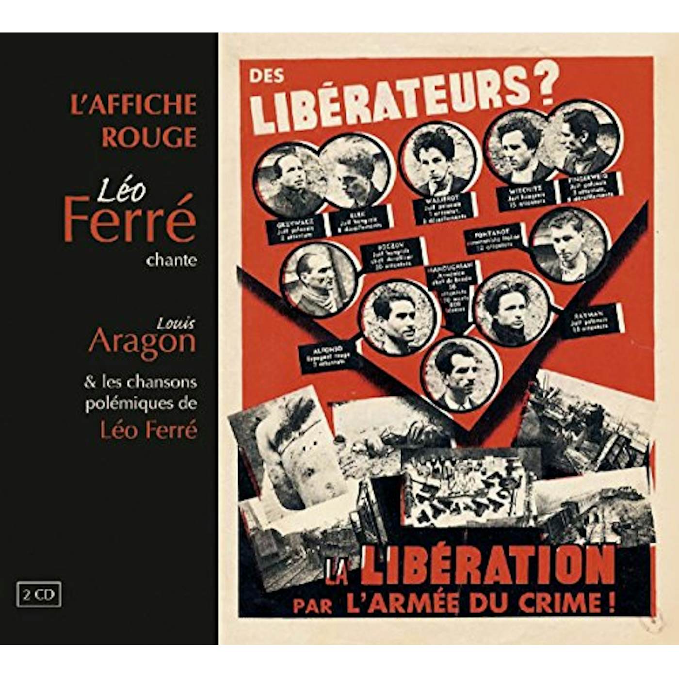 Léo Ferré L'AFFICHE ROUGE CD