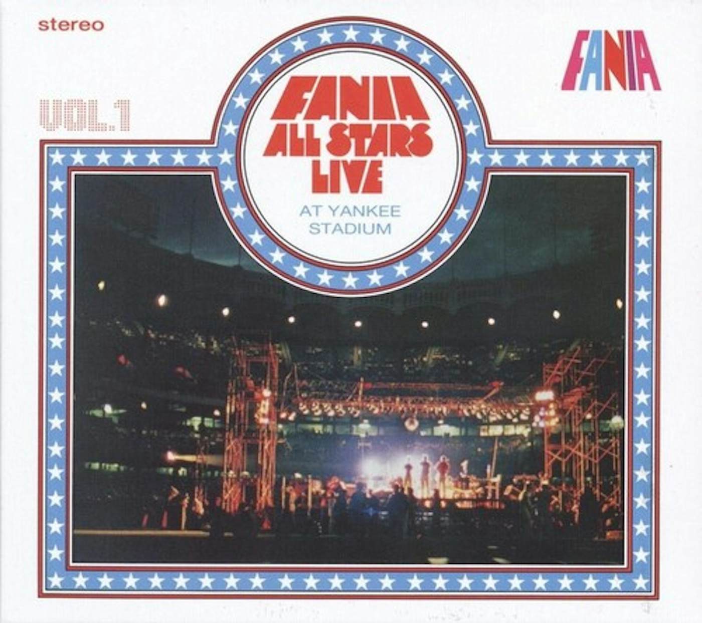 Fania All Stars Official Live at Yankee Stadium T-shirt!! Only Available on  www.fania.com