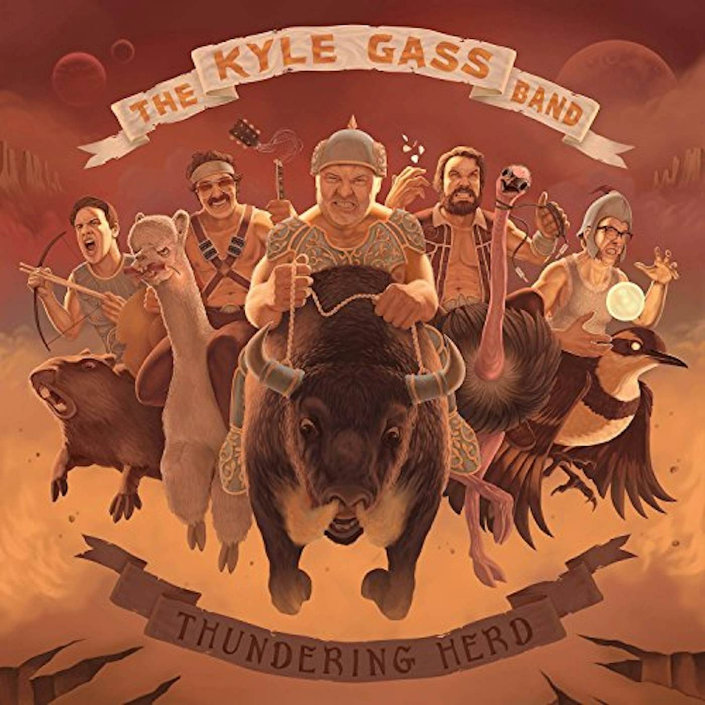Kyle Gass Band Thundering Herd Vinyl Record