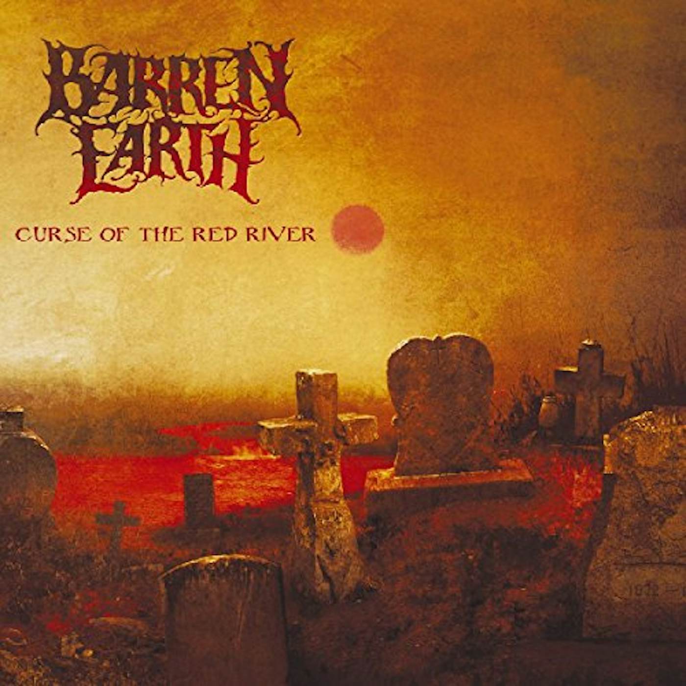 Barren Earth CURSE OF THE RED RIVER CD