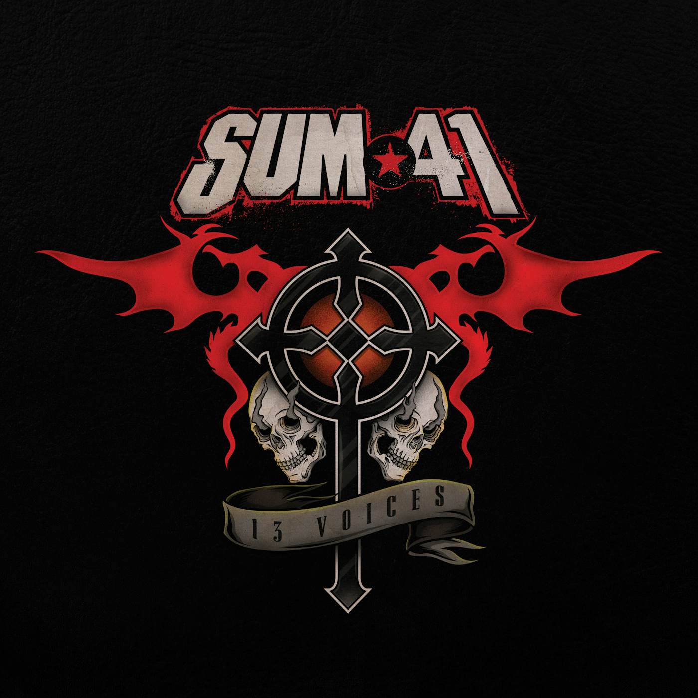 Sum 41 13 VOICES (BLACK INSIDE PURPLE) Vinyl Record