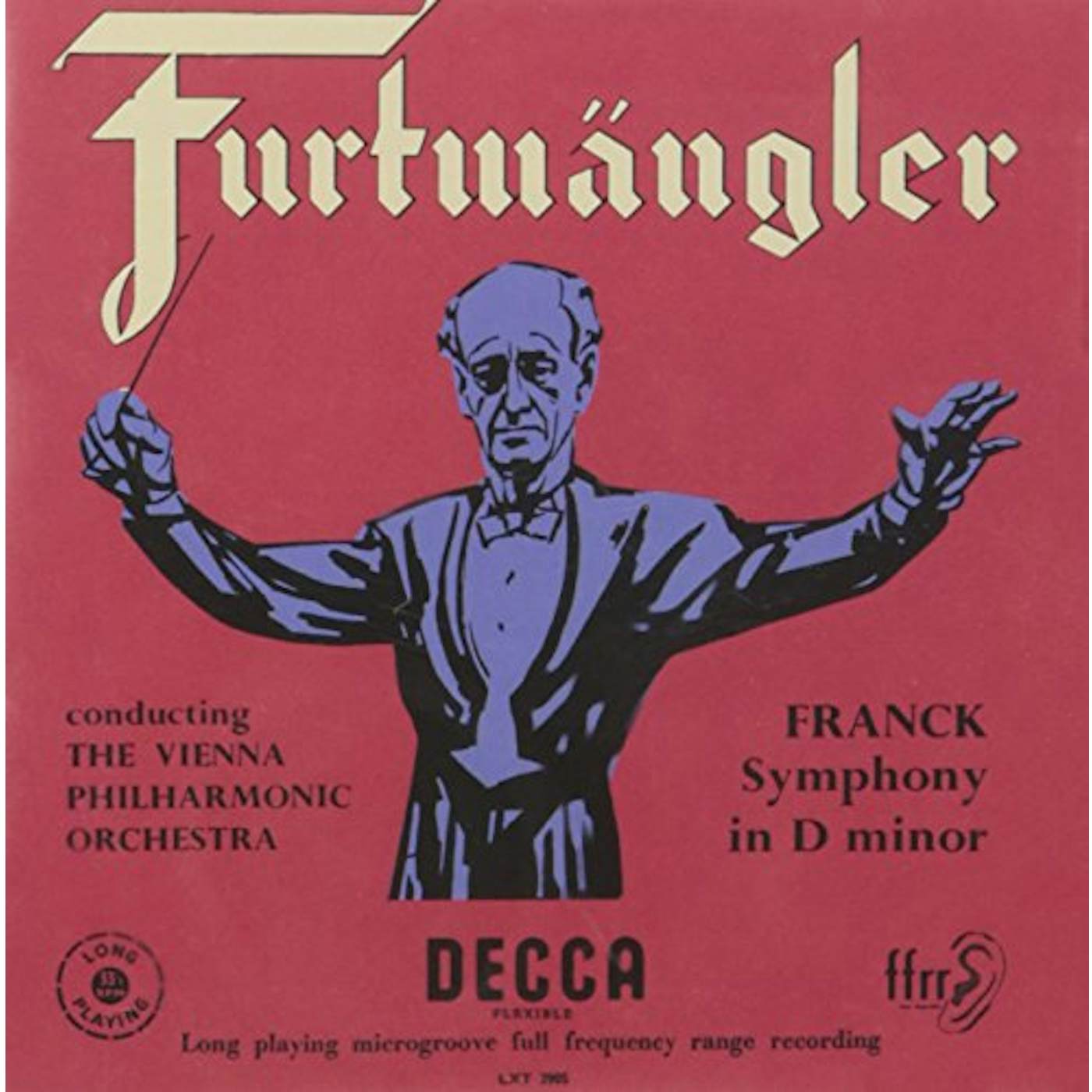 Wilhelm Furtwängler FRANCK: SYMPHONY IN D MINOR / BRAHMS CD