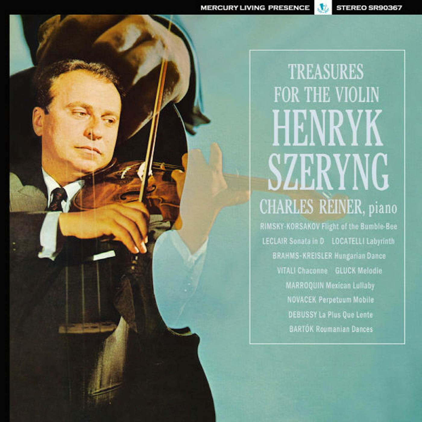 Henryk Szeryng Treasures For The Violin Vinyl Record