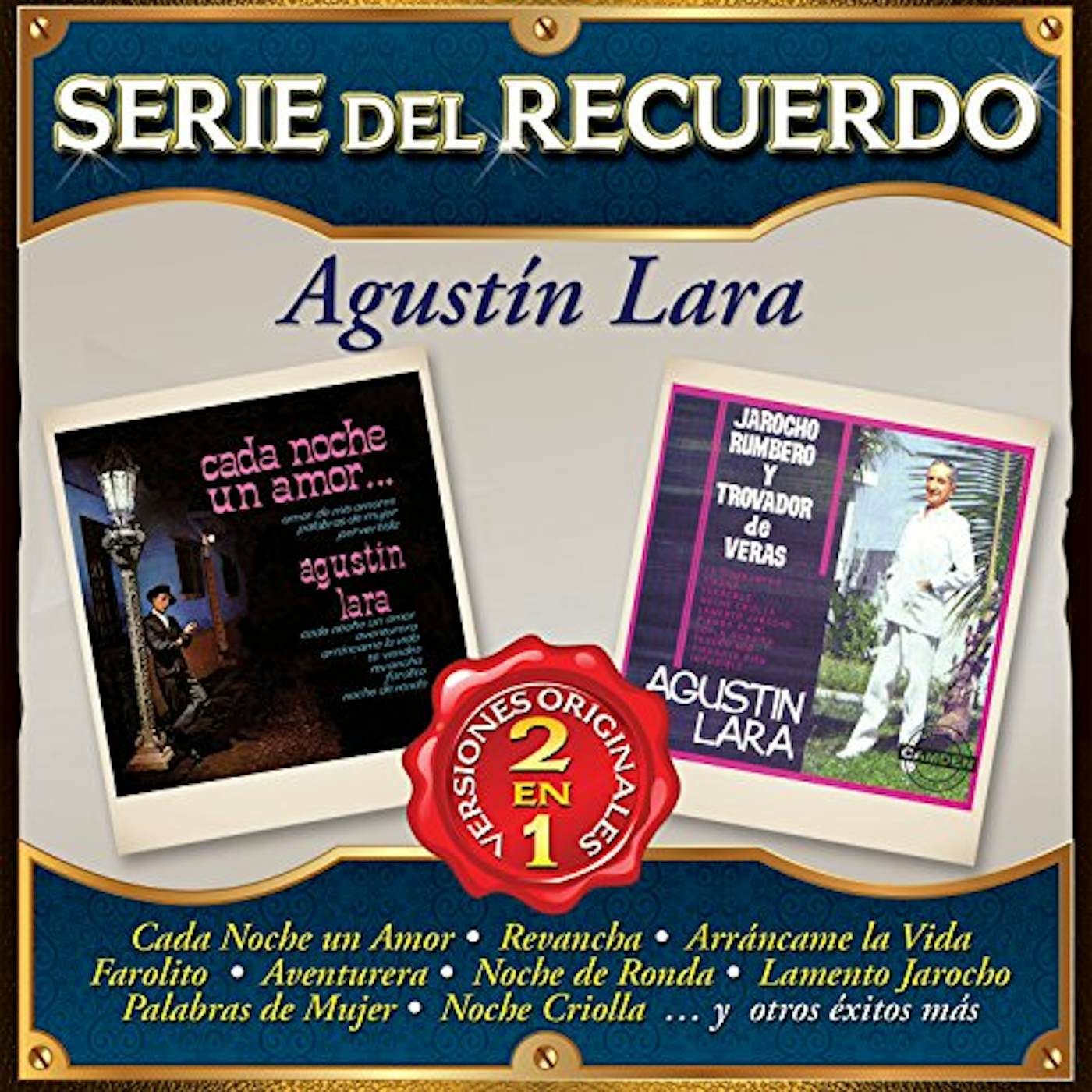 Lara Agustin SERIE DEL RECUERDO CD