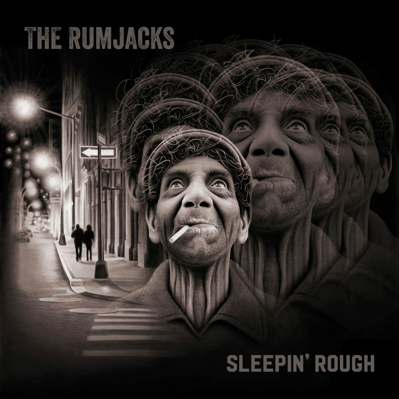The Rumjacks SLEEPIN' ROUGH CD