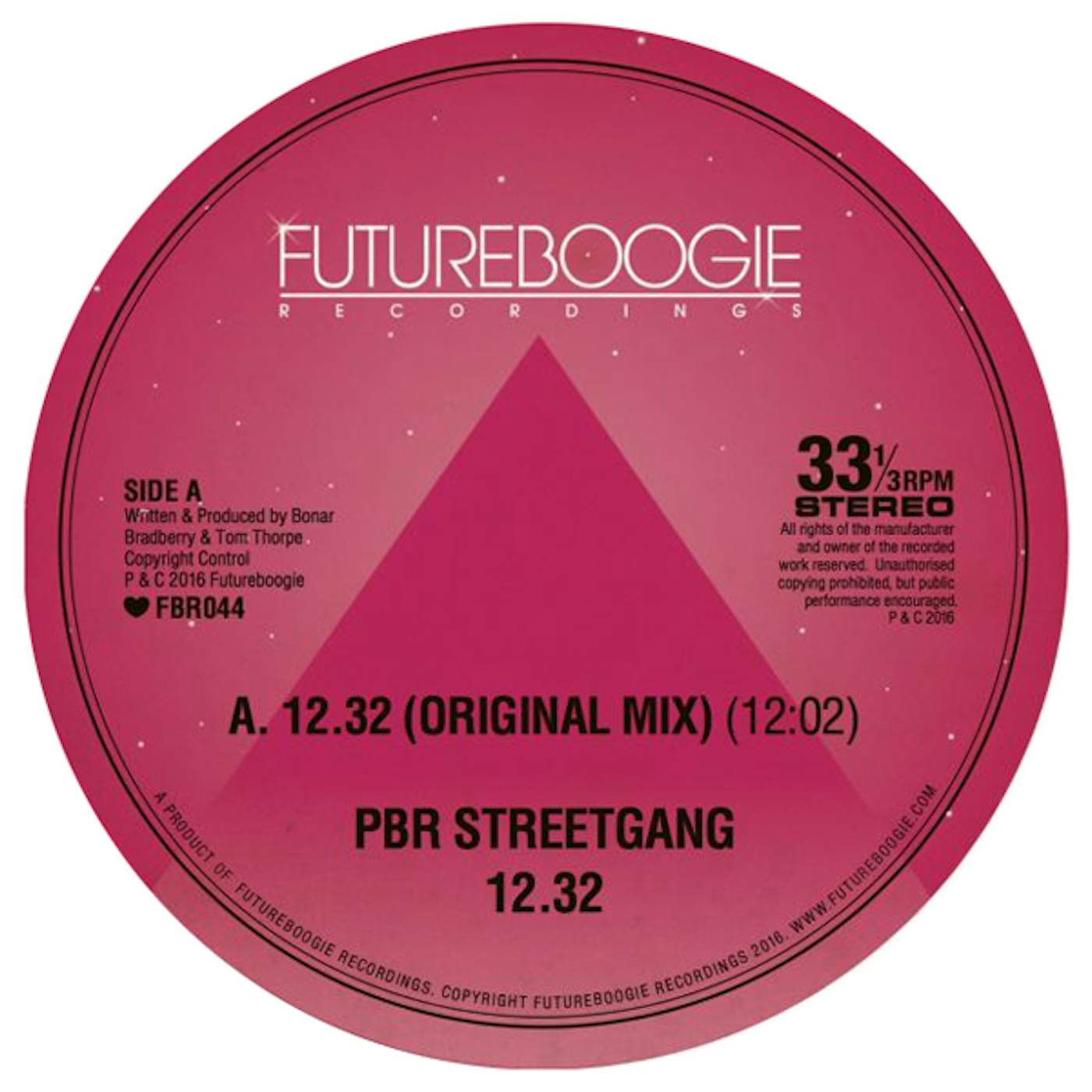 PBR Streetgang 12.32 Vinyl Record