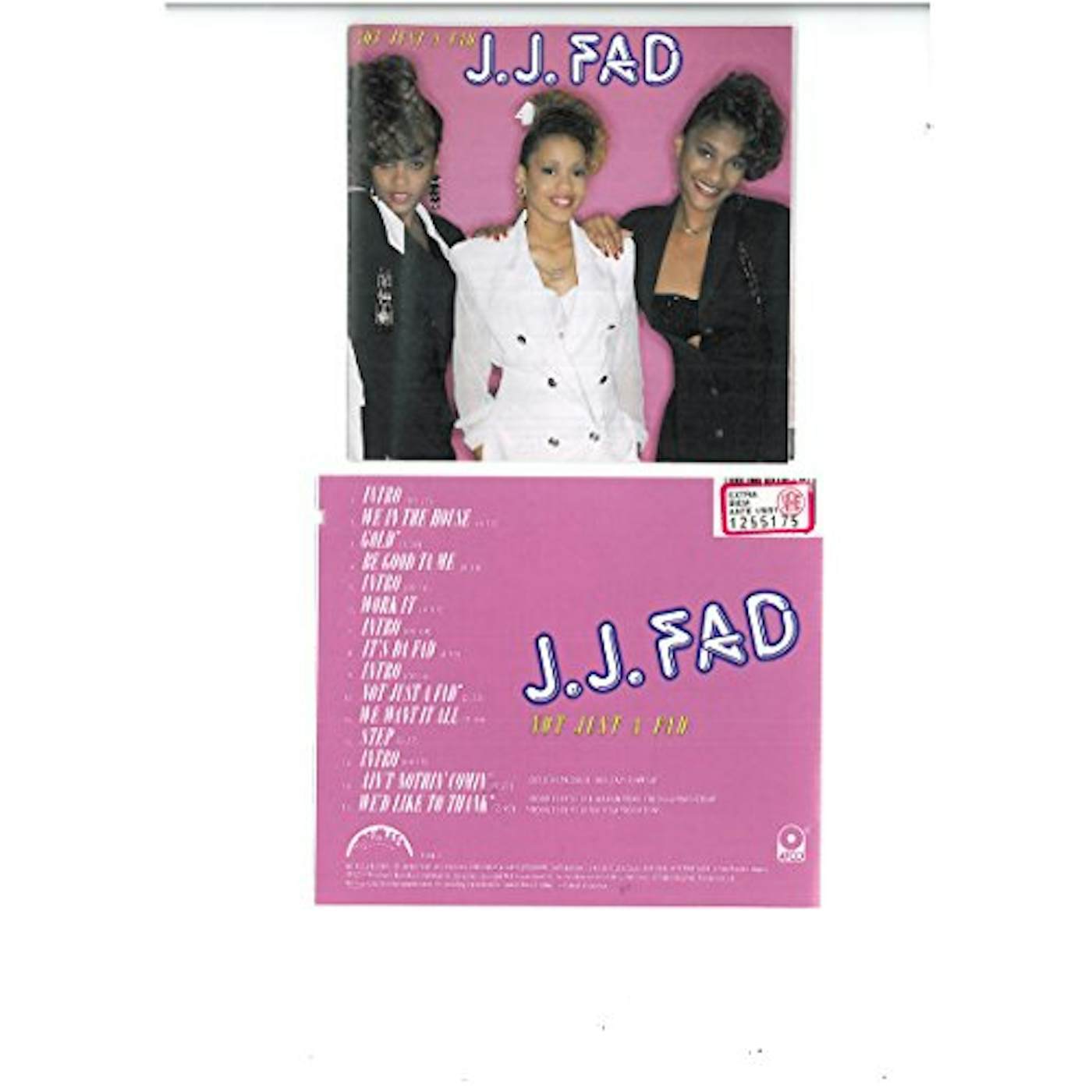J.J. Fad NOT JUST A FAD (ARABIAN PRINCE / YELLA) CD