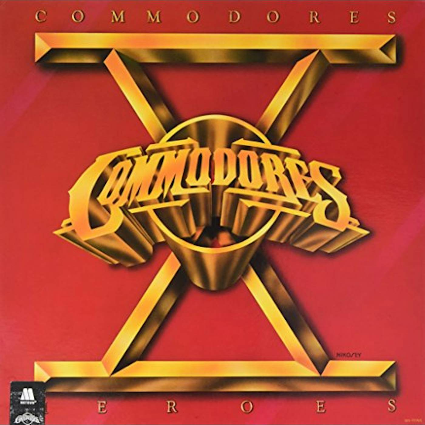 Commodores Heroes Vinyl Record