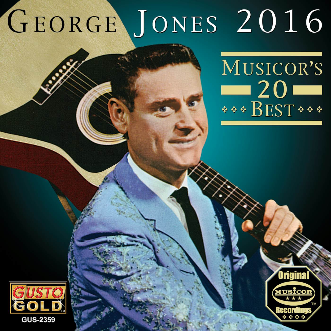 George Jones 2016: MUSICOR'S 20 BEST CD