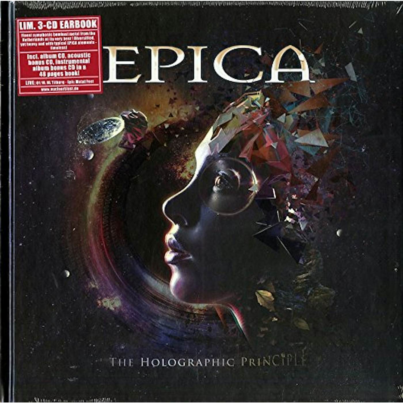 Epica HOLOGRAPHIC PRINCIPLE: EARBOOK CD