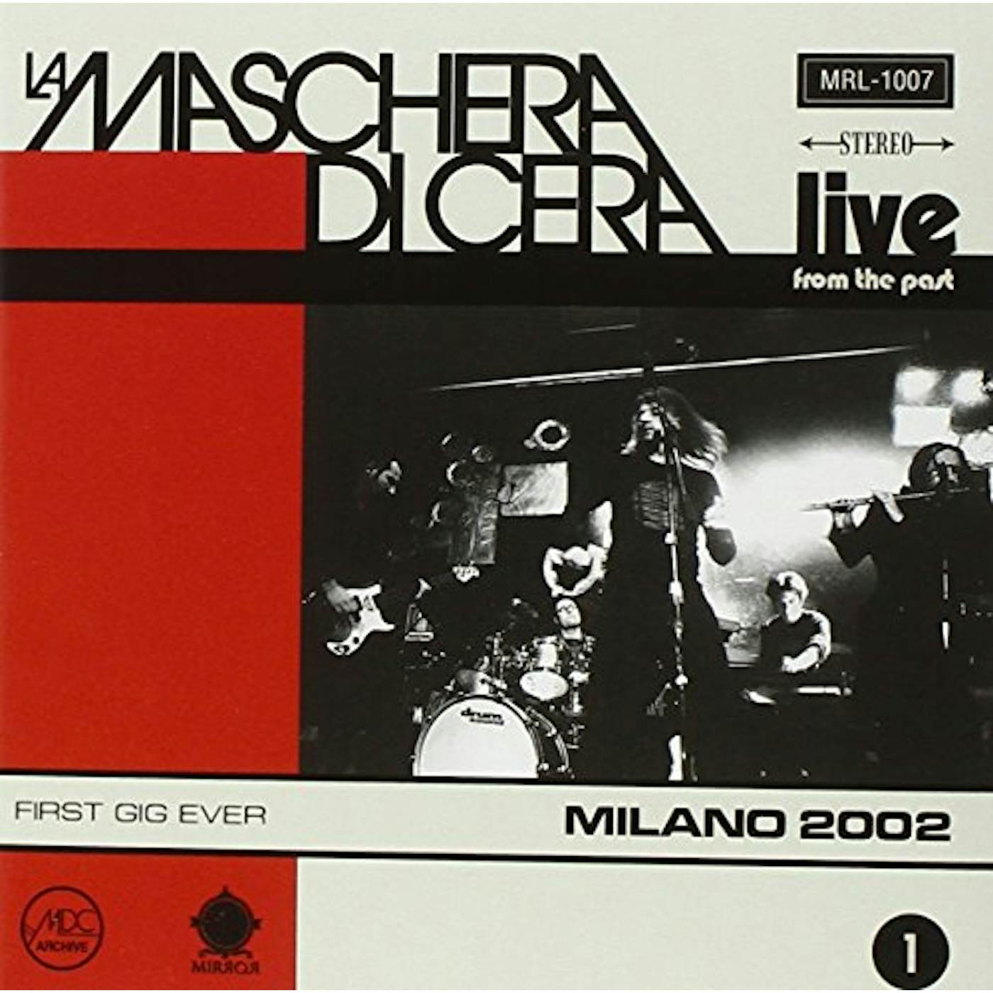 La Maschera Di Cera LIVE FROM THE PAST VOL 1: MILANO 2002 CD