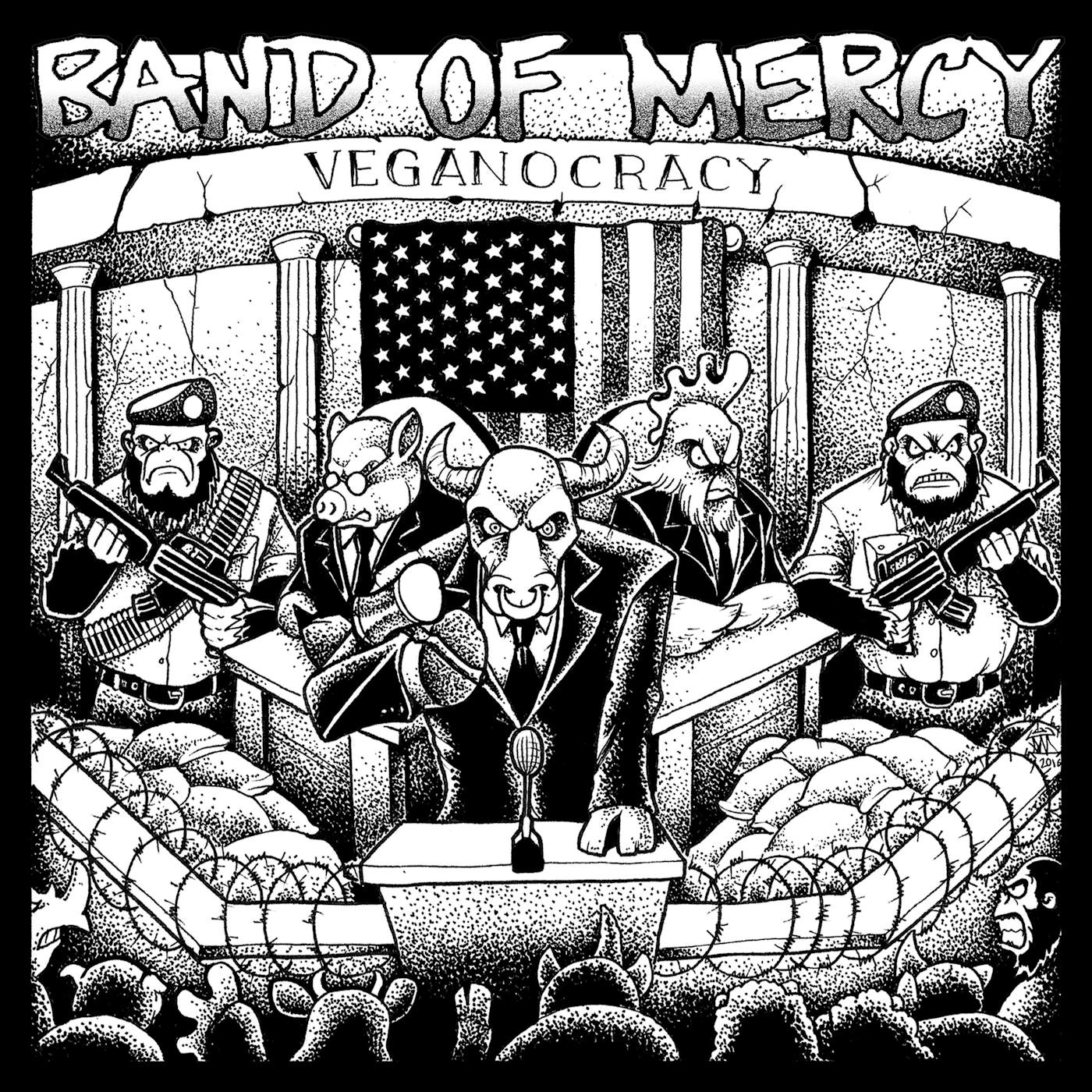 Band of Mercy Veganocracy Vinyl Record