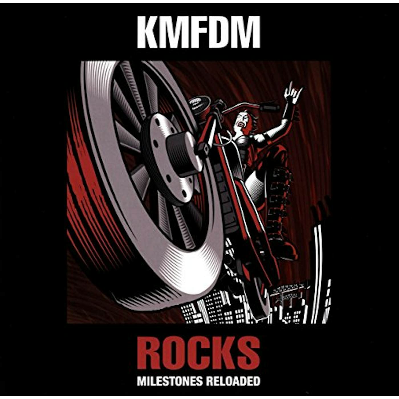 KMFDM ROCKS-MILESTONES RELOADED Vinyl Record