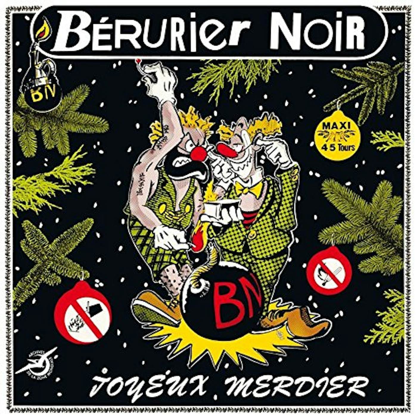 Bérurier Noir JOYEU MERDIER Vinyl Record