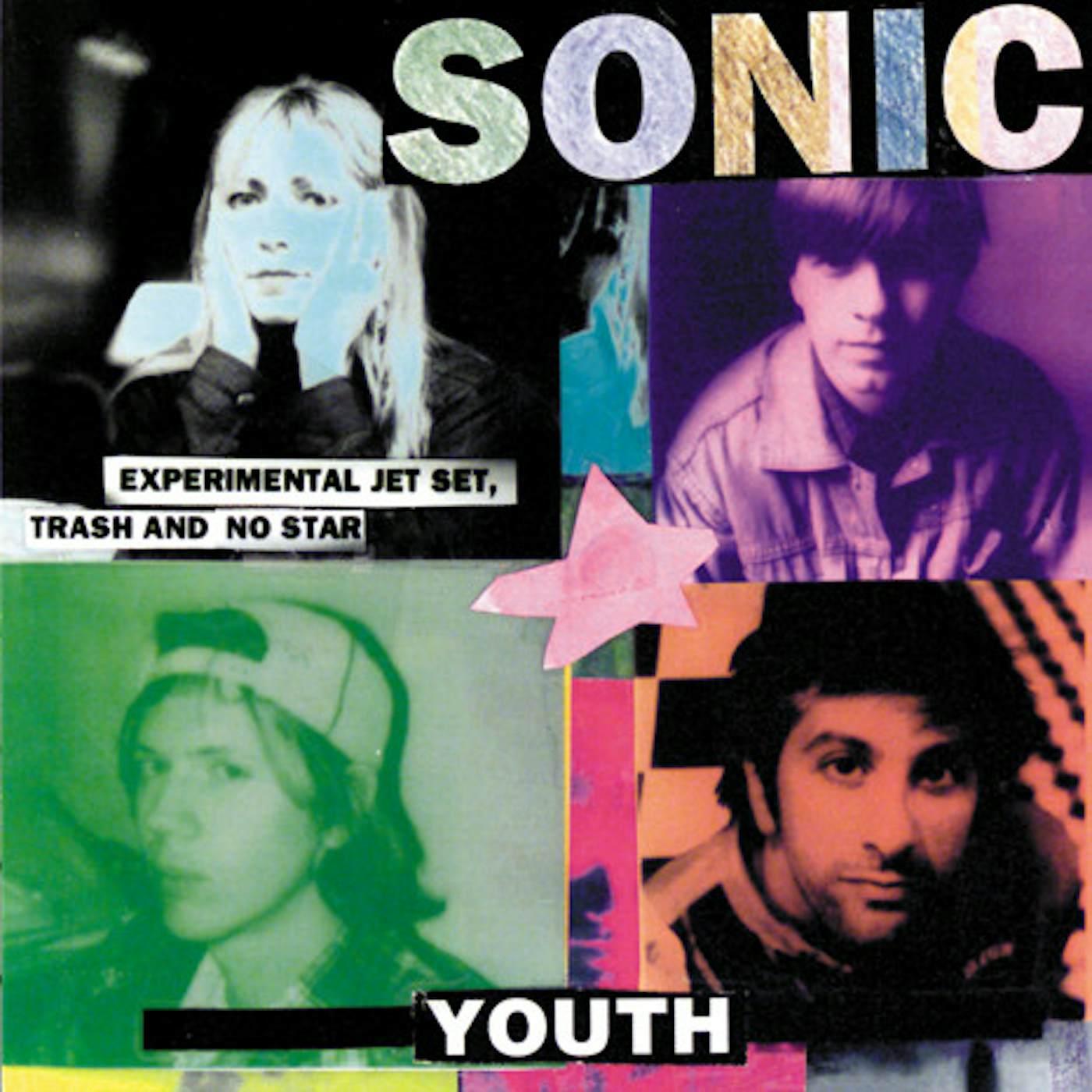 Sonic Youth EXPERIMENTAL JET SET TRASH & NO STAR Vinyl Record
