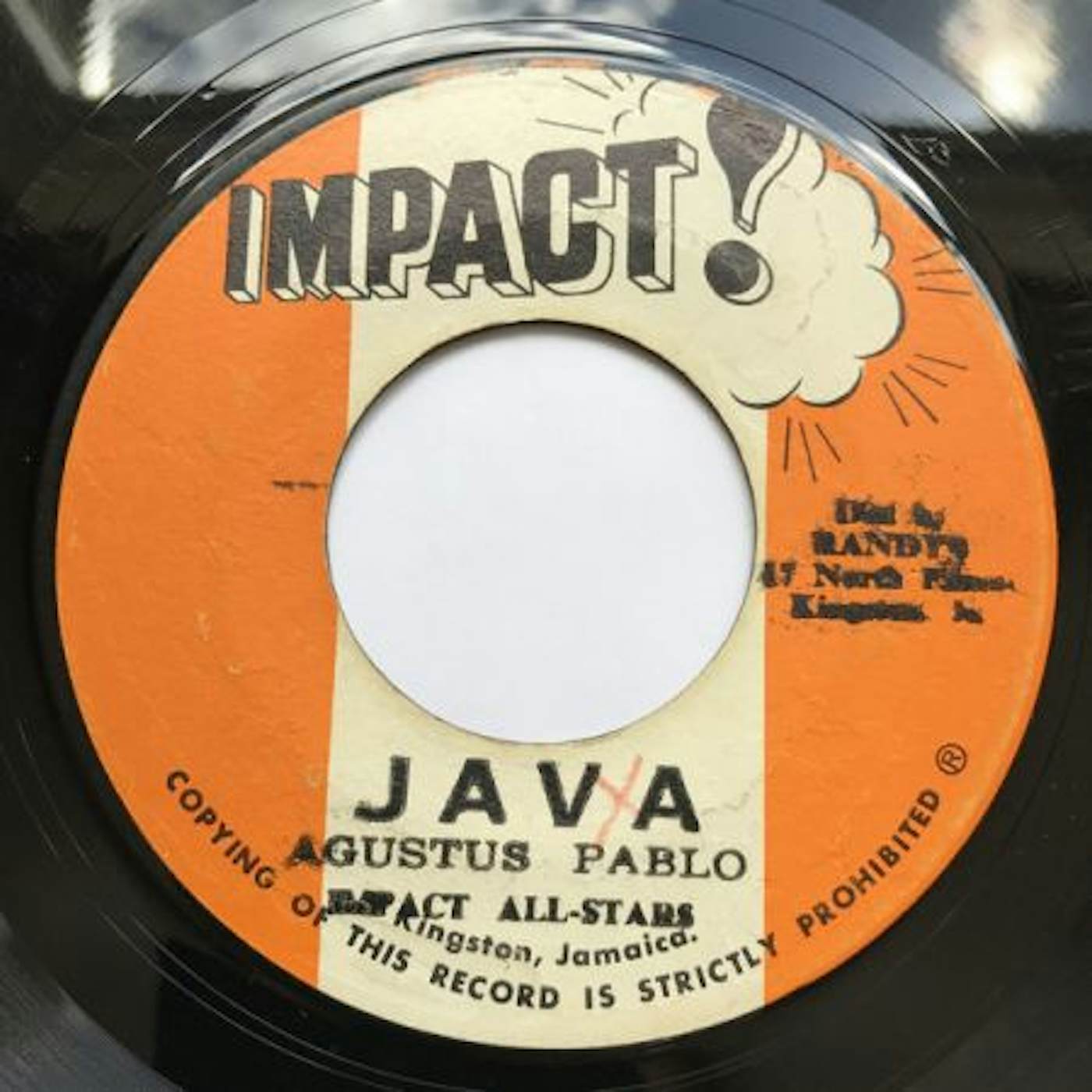 Augustus Pablo Java Vinyl Record
