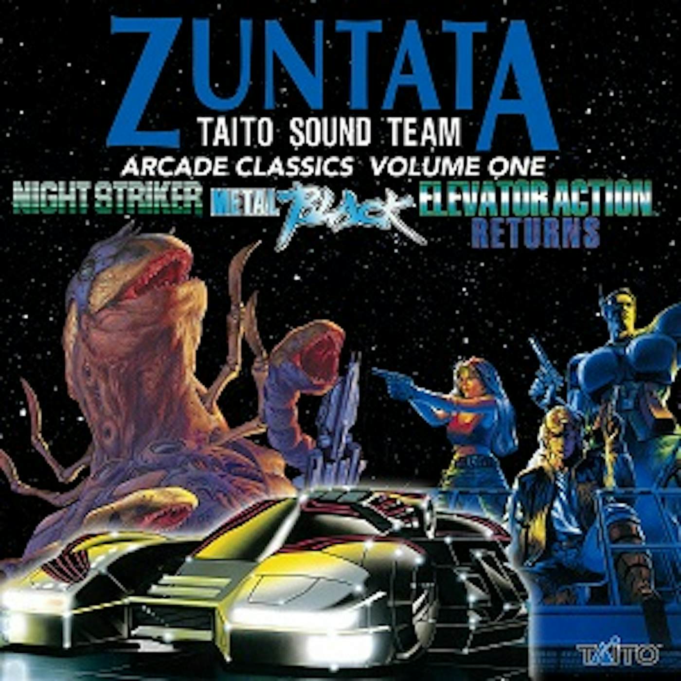 ZUNTATA / TAITO SOUND TEAM ARCADE CLASSICS VOL. 1 / Original Soundtrack Vinyl Record