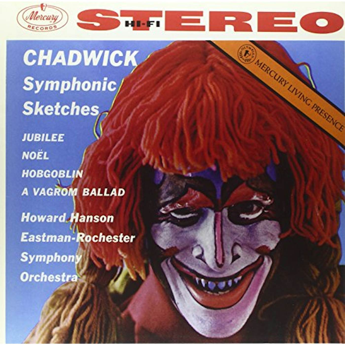CHADWICK / HANSON / EASTMAN-ROCHESTER ORCHESTRA Symphonic Sketches Vinyl Record