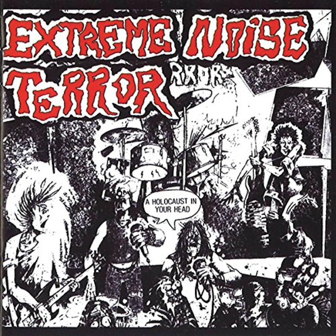 Extreme Noise Terror Holocaust in Your Head Vinyl Record