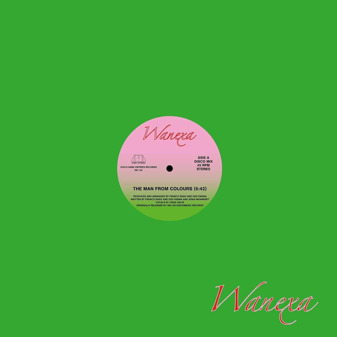 WANEXA MAN FROM COLOURS Vinyl Record