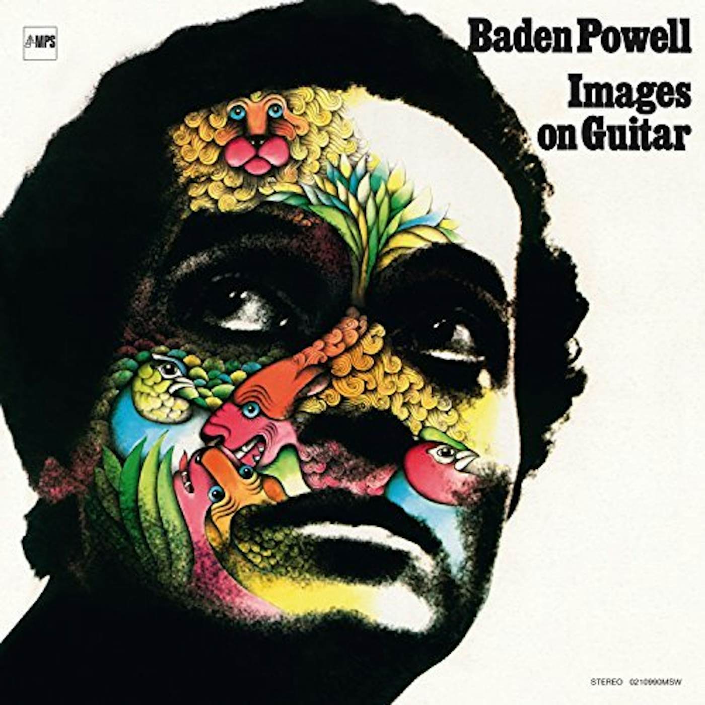 Baden Powell Images On Guitar Vinyl Record