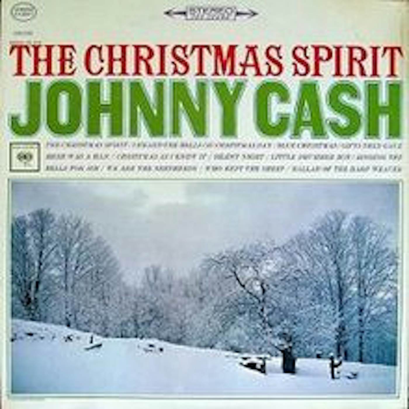 Johnny Cash CHRISTMAS SPIRIT Vinyl Record