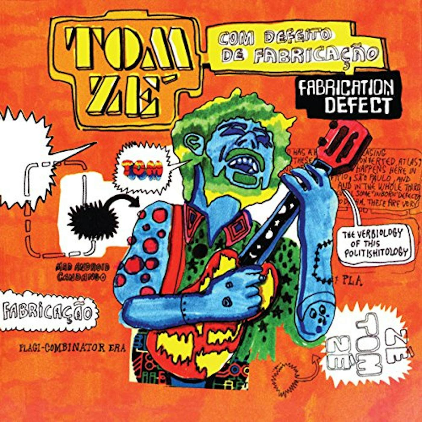 Tom Zé FABRICATION DEFECT Vinyl Record