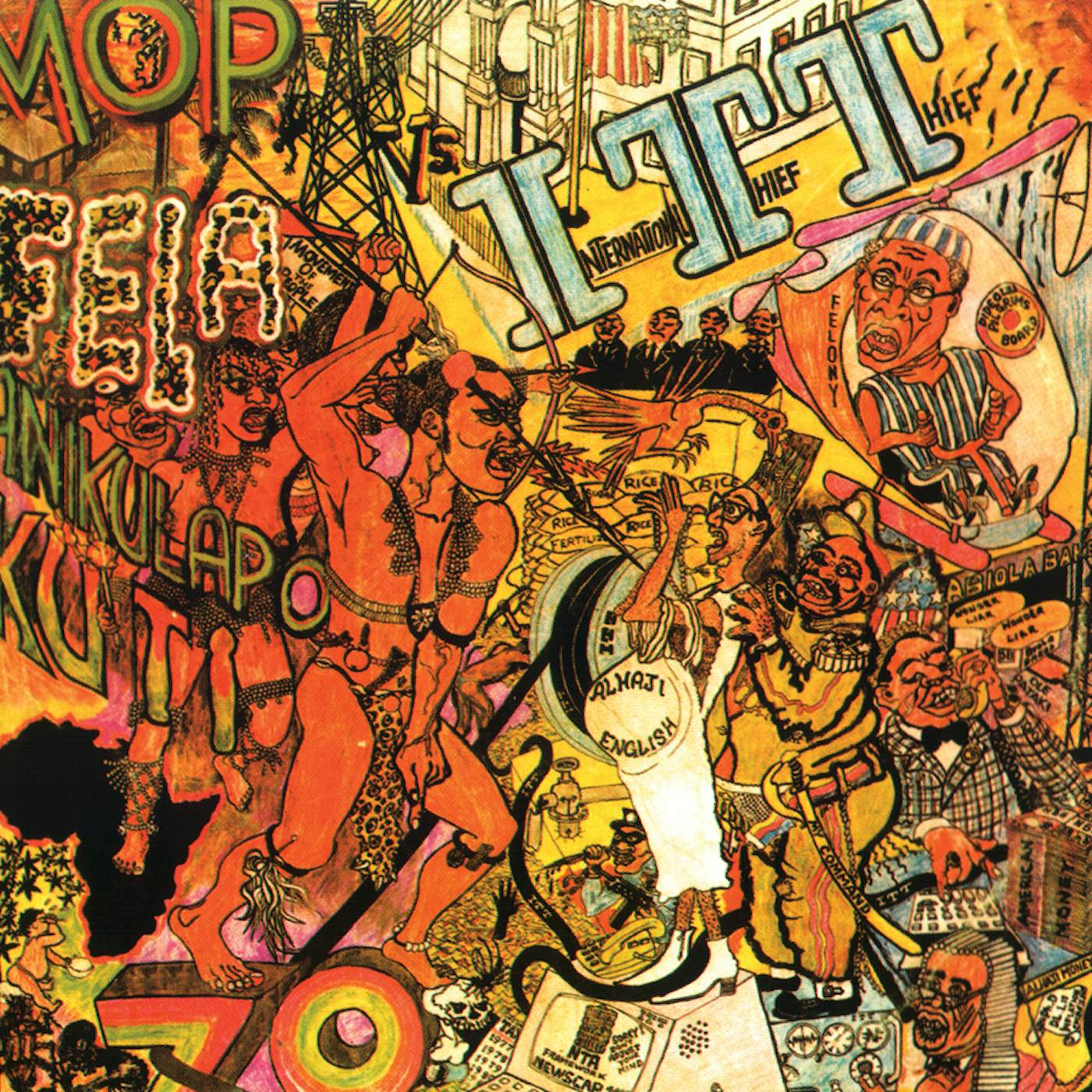 Fela Kuti I.T.T. Vinyl Record