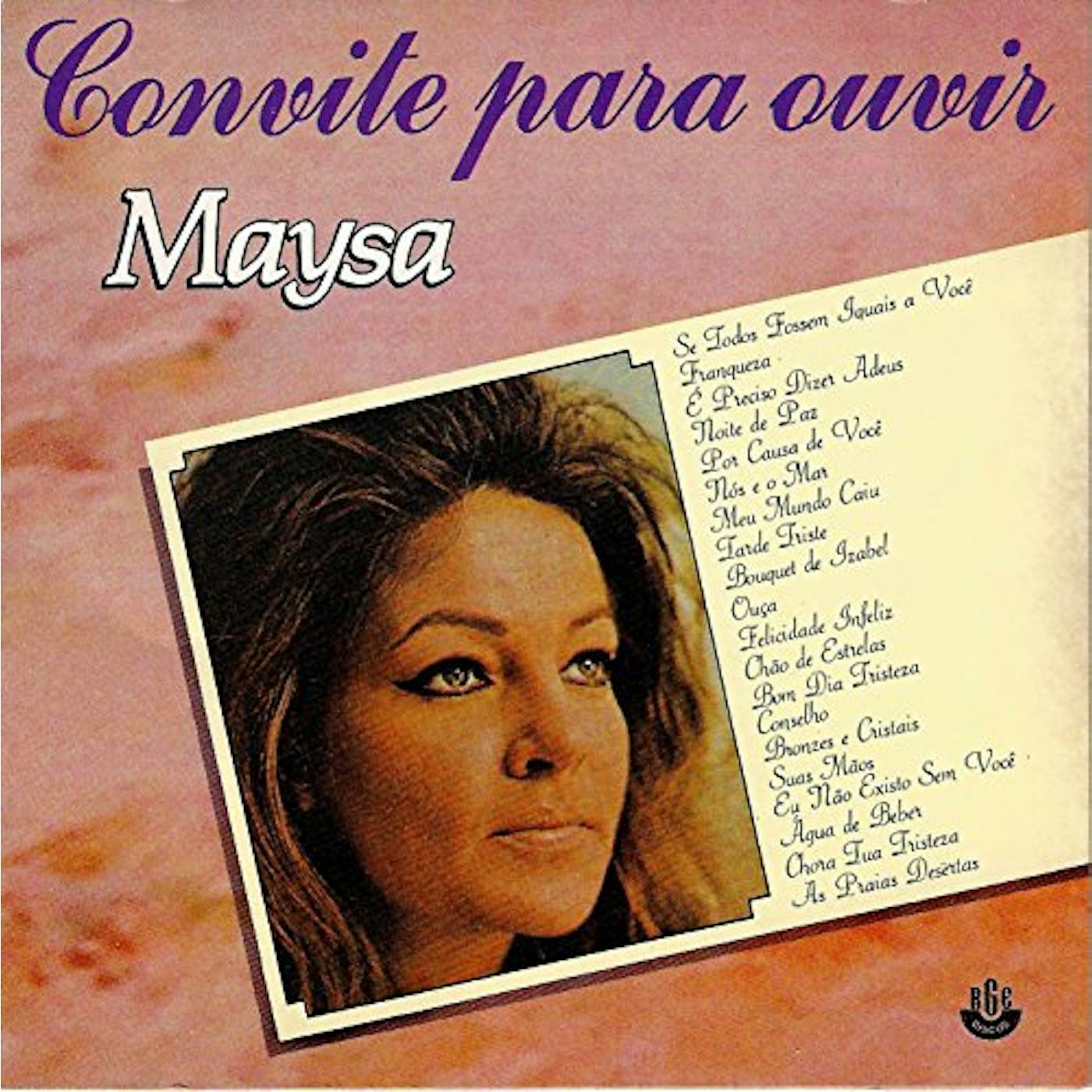 CONVITE PARA OUVIR MAYSA CD