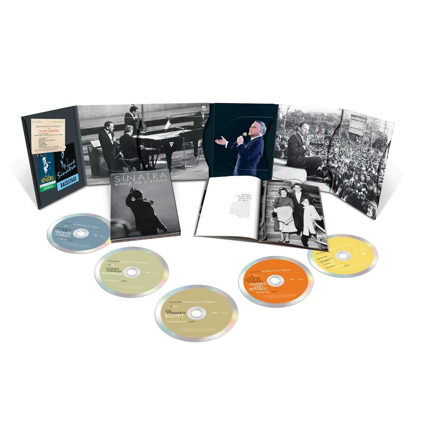 Frank Sinatra World On A String CD [4 CD/DVDCombo]