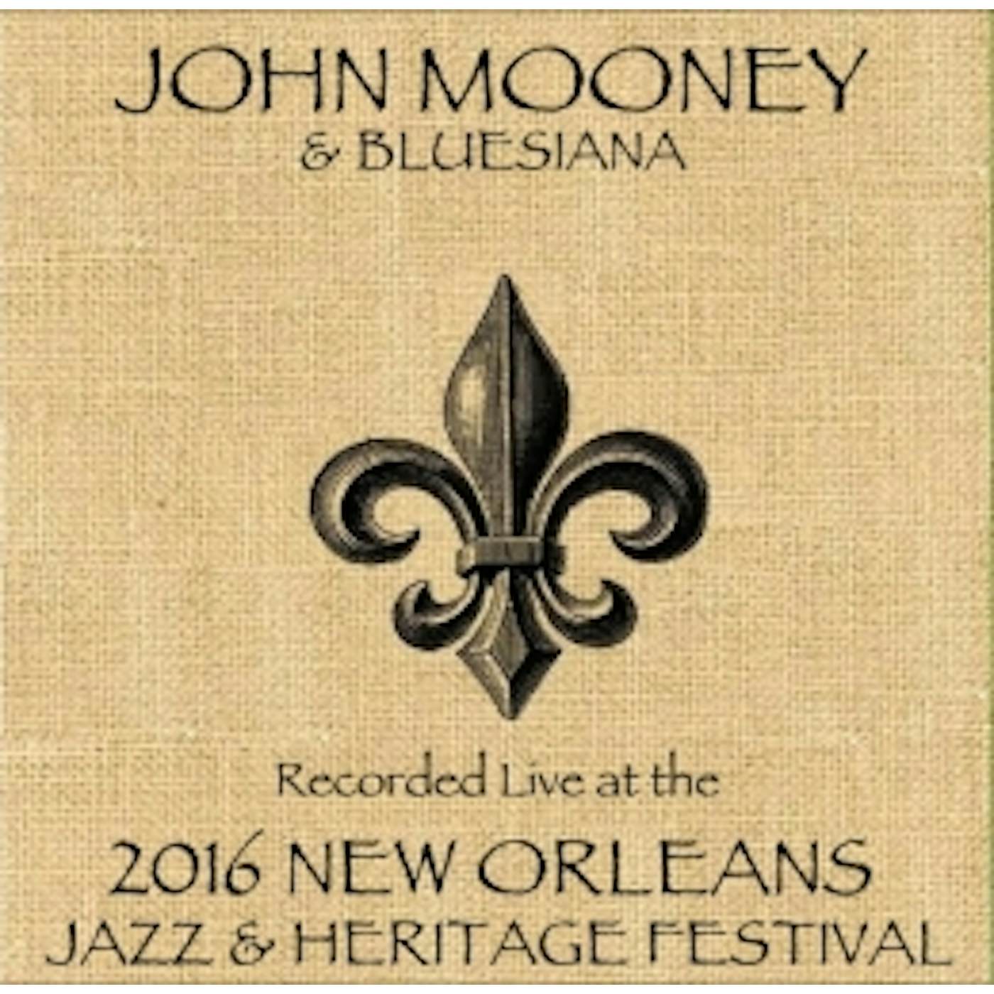 John Mooney LIVE AT JAZZFEST 2016 CD