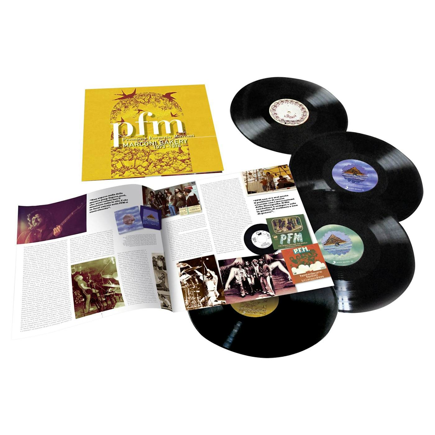 PFM MARCONI BAKERY 1973-1975 Vinyl Record