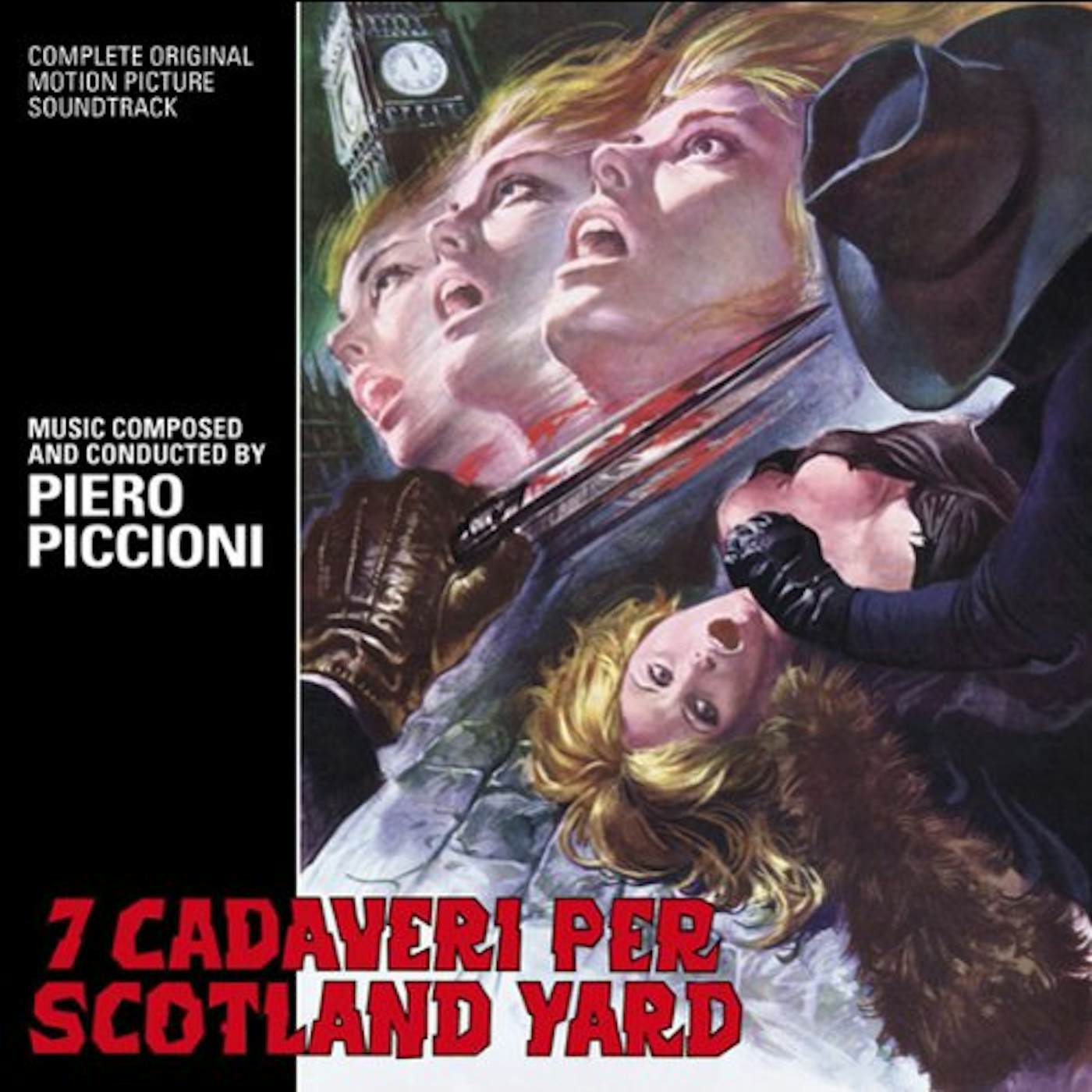 Piero Piccioni SEVEN MURDERS FOR SCOTLAND YARD / Original Soundtrack CD