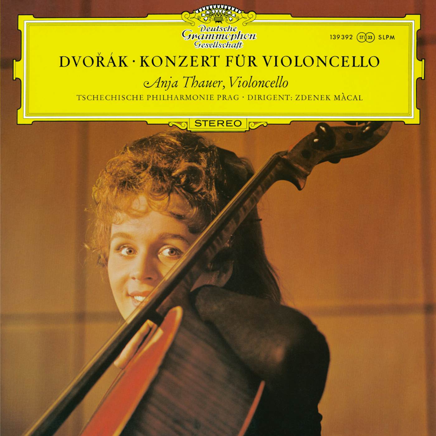 Dvorak / Anja Thauer / Tschechiche Philharmonic DVORAK: CELLO CONCERTO Vinyl Record