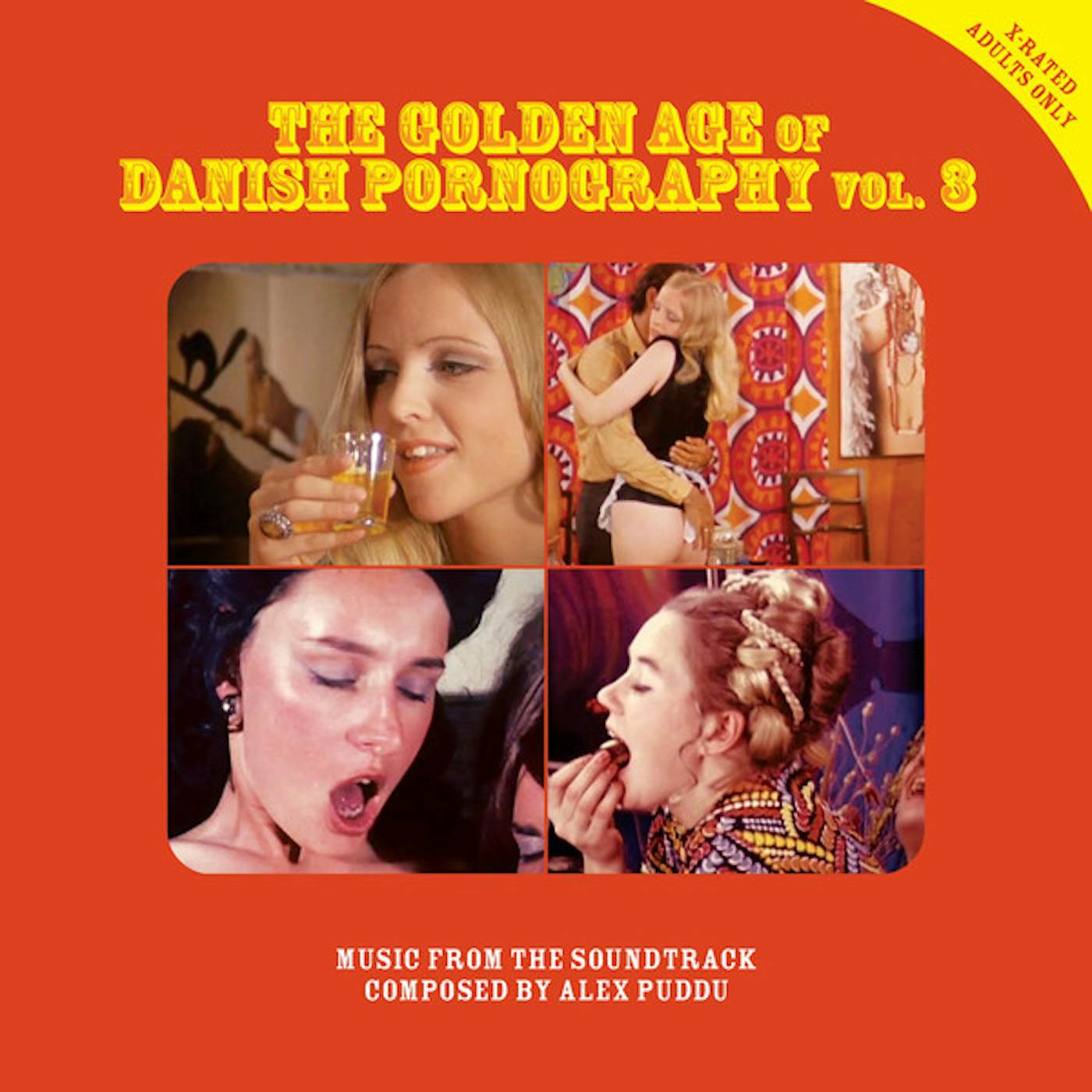 Alex Puddu GOLDEN AGE OF DANISH PORNOGRAPHY VOL 3 Vinyl Record - w/CD