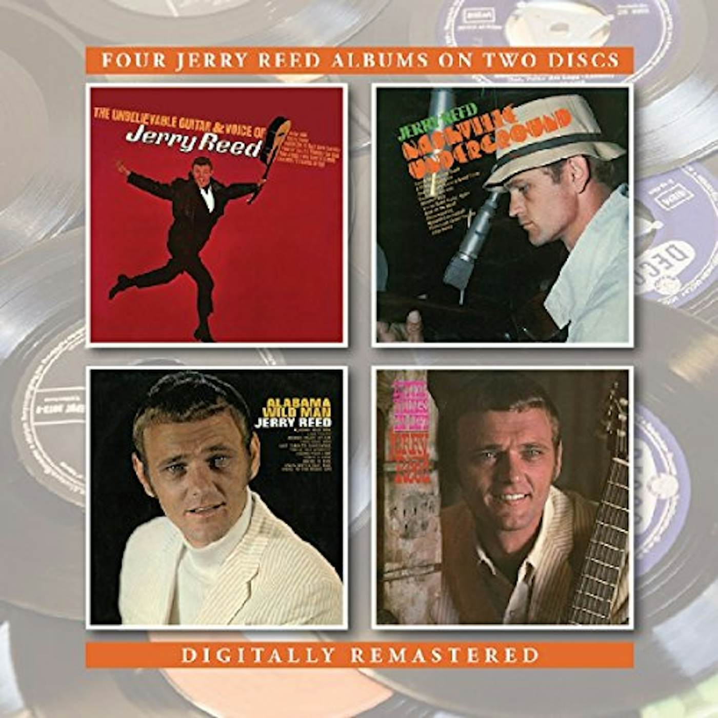 Jerry Reed UNBELIEVABLE GUITAR AND VOICE OF / NASHVILLE CD