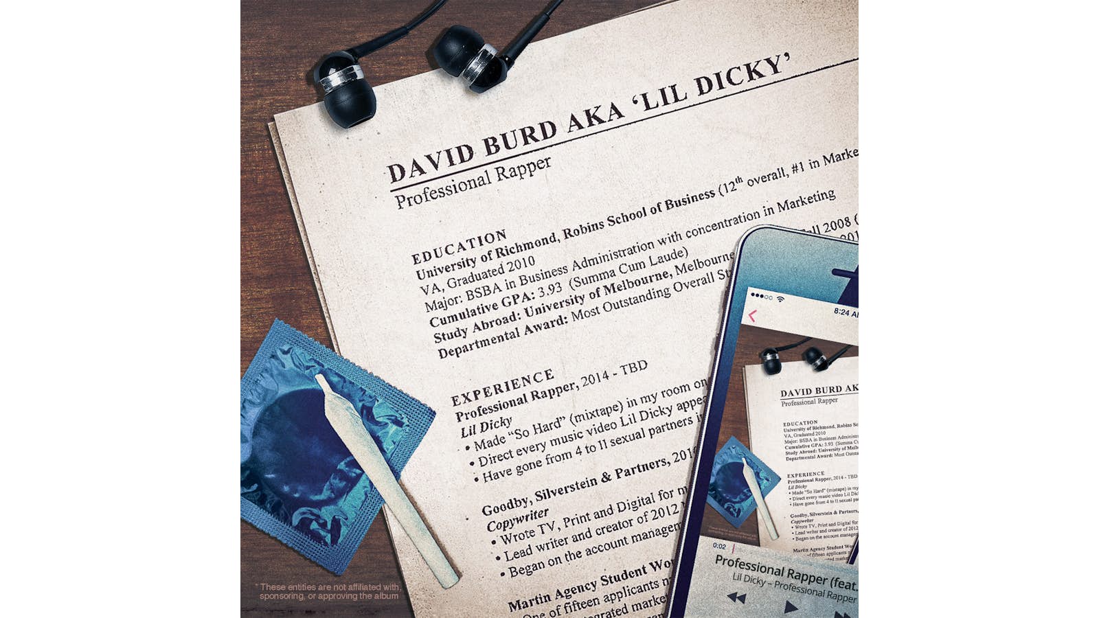 Lil Dicky Professional Rapper Record