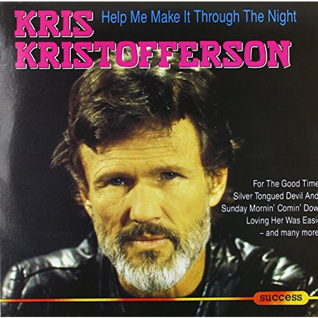 Kris Kristofferson Help Me Make It Through The Night Vinyl Record