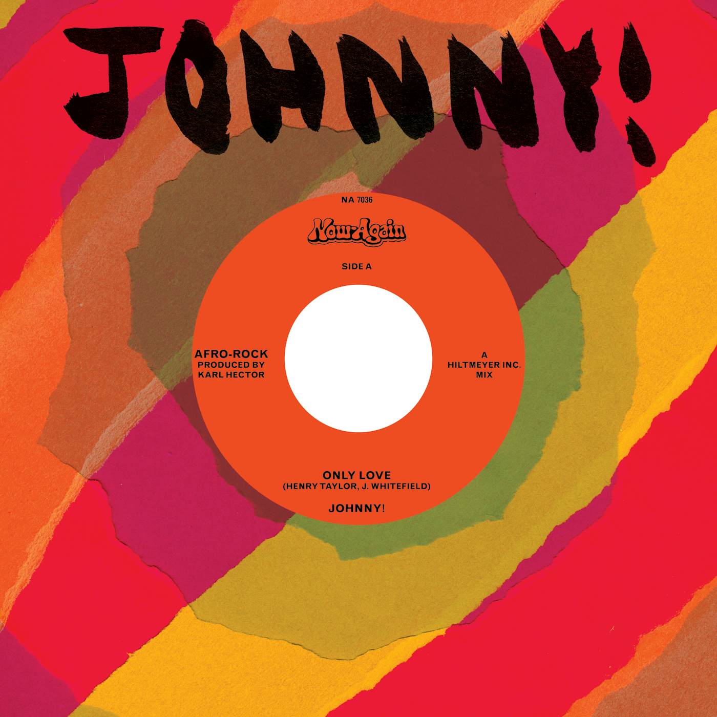 Johnny ONLY LOVE / ONLY LOVE INSTRUMENTAL Vinyl Record