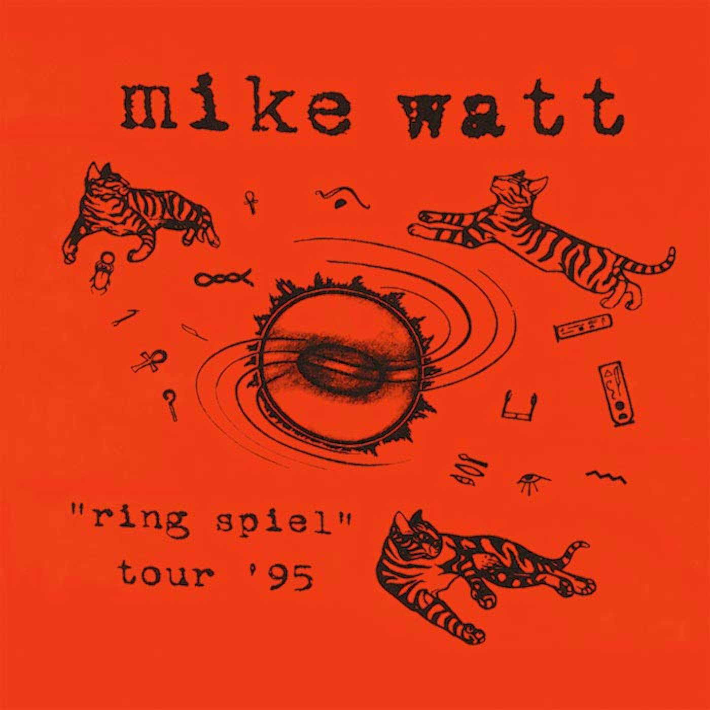 Mike Watt RING SPIEL TOUR 95 Vinyl Record