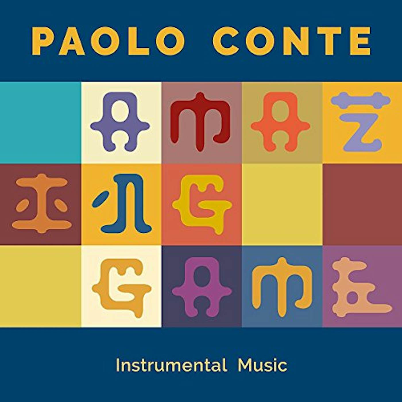 Paolo Conte AMAZING GAME: INSTRUMENTAL MUSIC CD